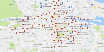 Dublinbikes мапи