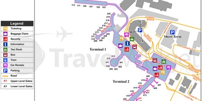 Даблин аеродром паркинг карте