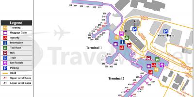 Даблин аеродром паркинг карте